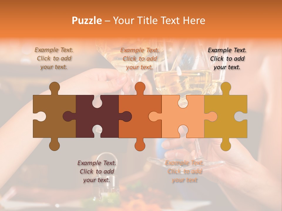 People Alcohol Group PowerPoint Template