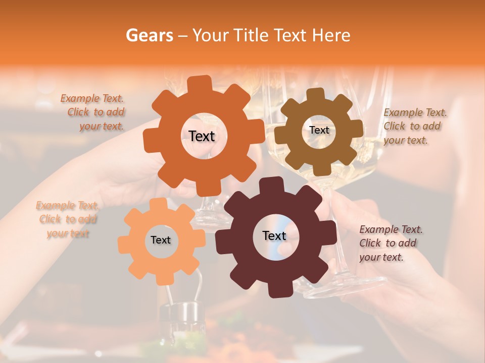 People Alcohol Group PowerPoint Template