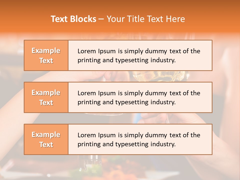 People Alcohol Group PowerPoint Template