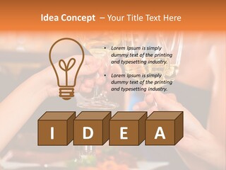 People Alcohol Group PowerPoint Template