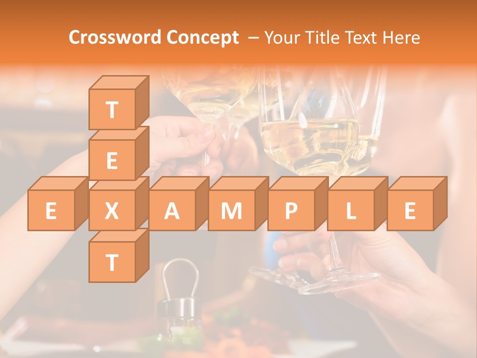 People Alcohol Group PowerPoint Template