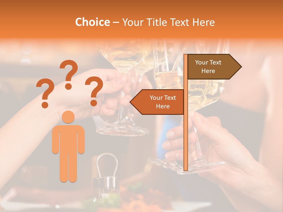 People Alcohol Group PowerPoint Template