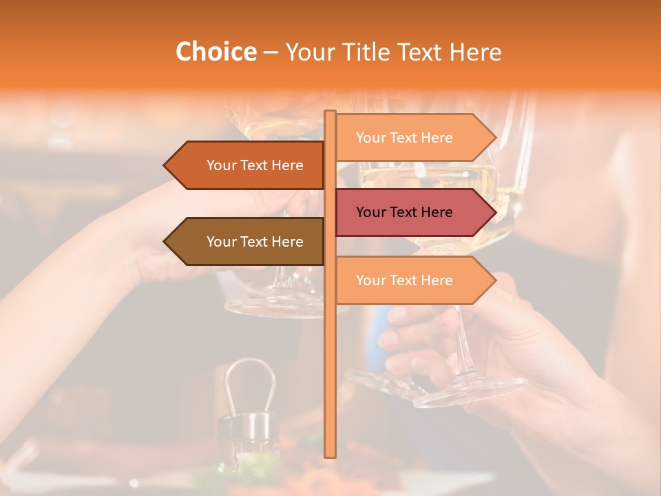 People Alcohol Group PowerPoint Template