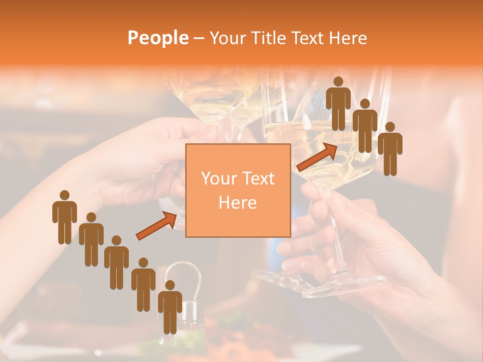 People Alcohol Group PowerPoint Template