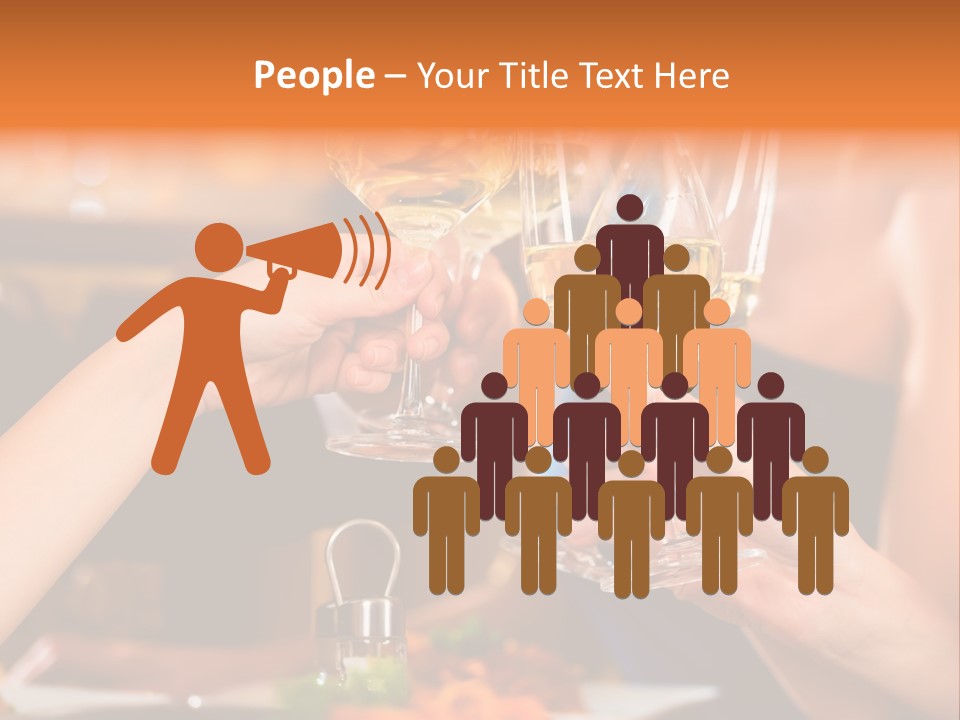 People Alcohol Group PowerPoint Template