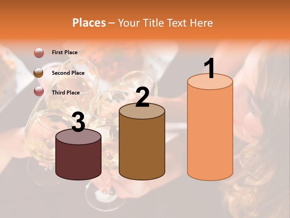 Laughing Fancy Star Restaurant PowerPoint Template