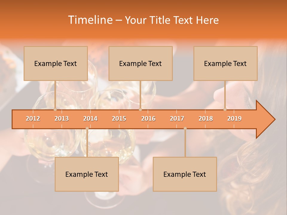 Laughing Fancy Star Restaurant PowerPoint Template