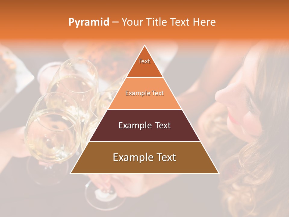 Laughing Fancy Star Restaurant PowerPoint Template