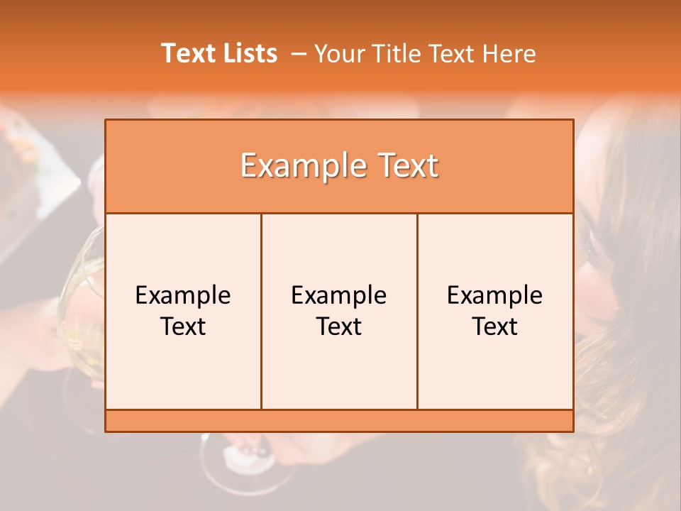 Laughing Fancy Star Restaurant PowerPoint Template