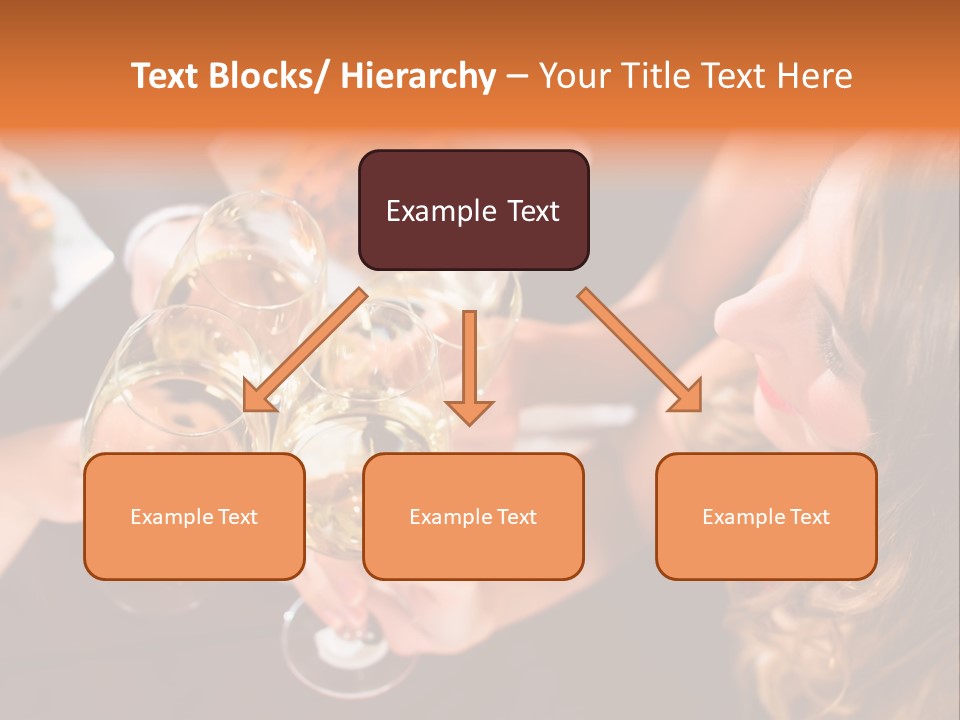 Laughing Fancy Star Restaurant PowerPoint Template