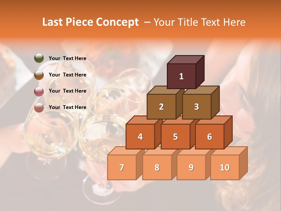 Laughing Fancy Star Restaurant PowerPoint Template