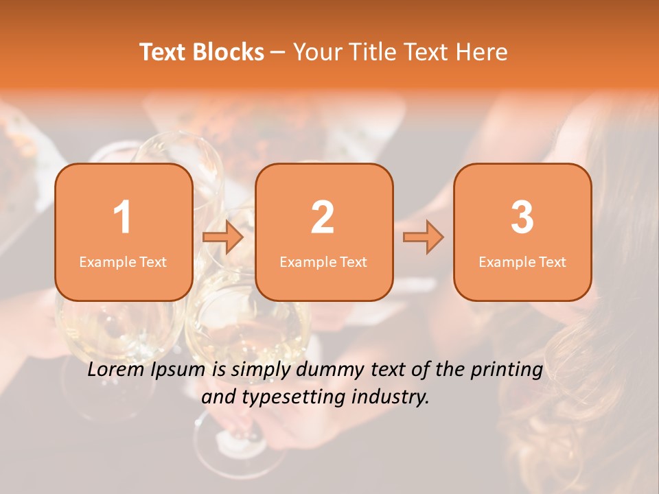 Laughing Fancy Star Restaurant PowerPoint Template