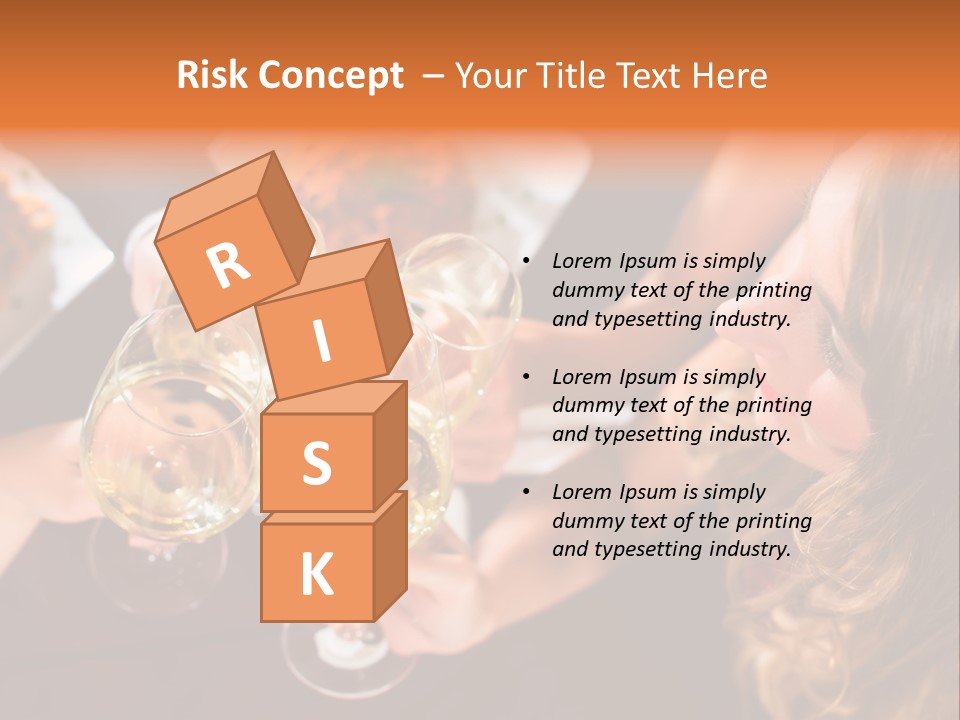 Laughing Fancy Star Restaurant PowerPoint Template