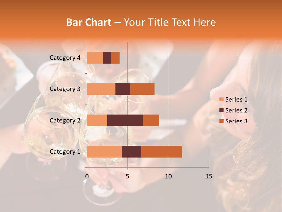 Laughing Fancy Star Restaurant PowerPoint Template