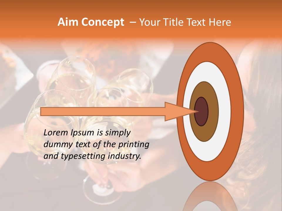 Laughing Fancy Star Restaurant PowerPoint Template