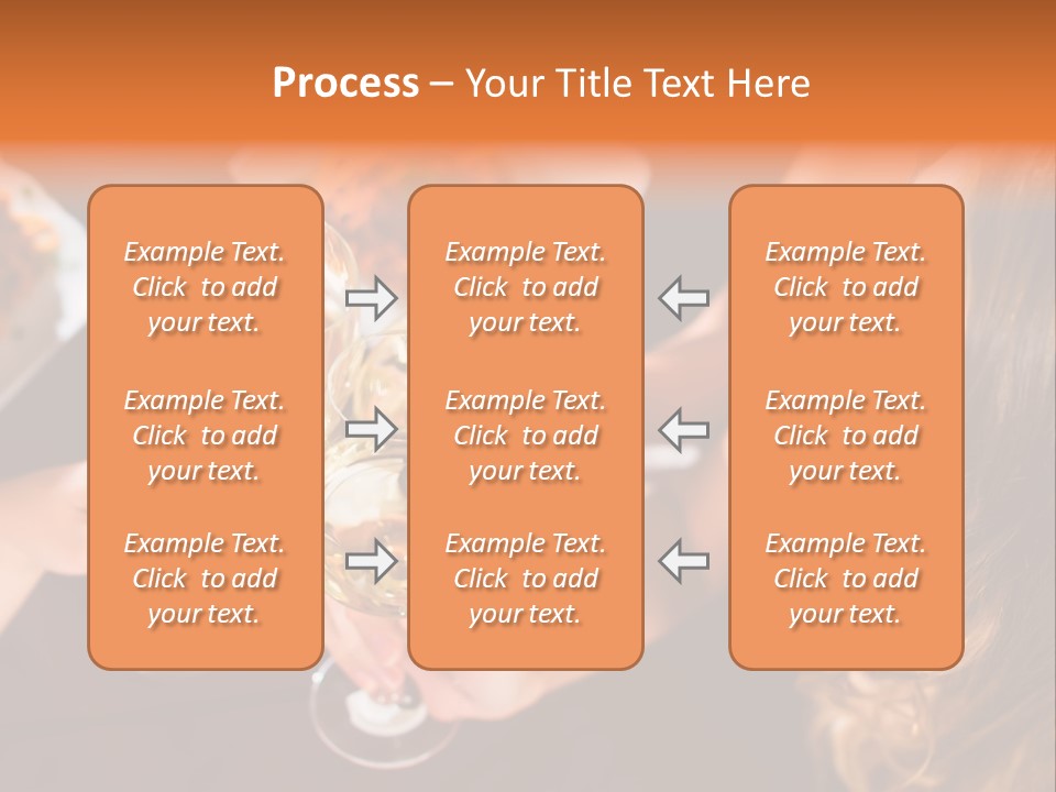 Laughing Fancy Star Restaurant PowerPoint Template