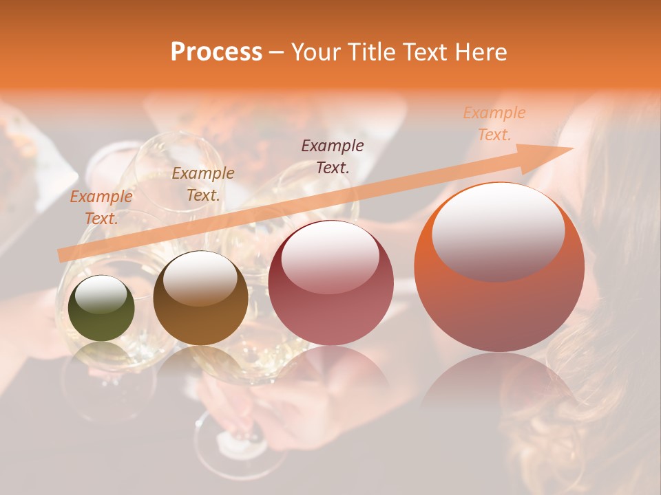 Laughing Fancy Star Restaurant PowerPoint Template