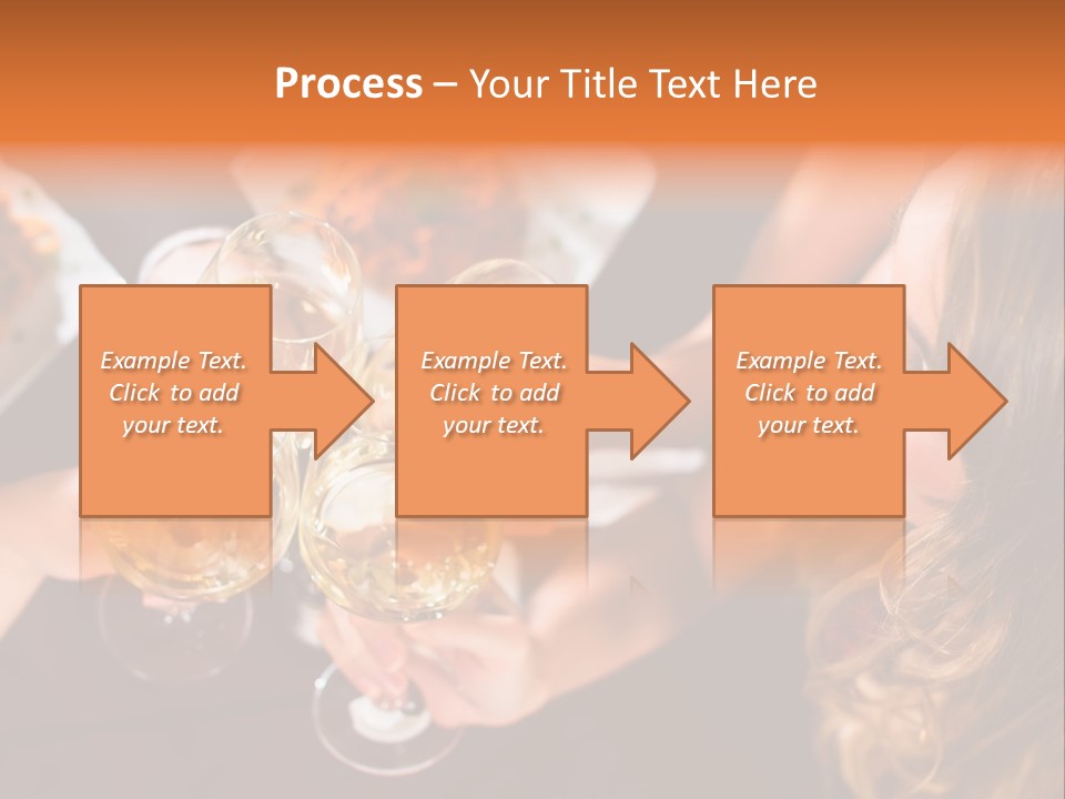 Laughing Fancy Star Restaurant PowerPoint Template