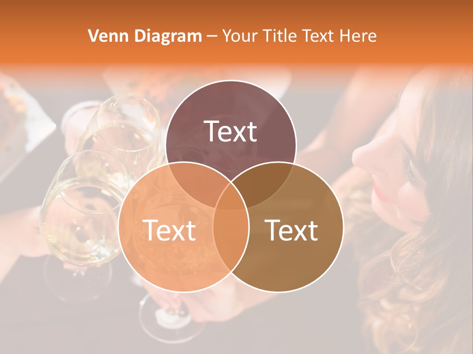 Laughing Fancy Star Restaurant PowerPoint Template