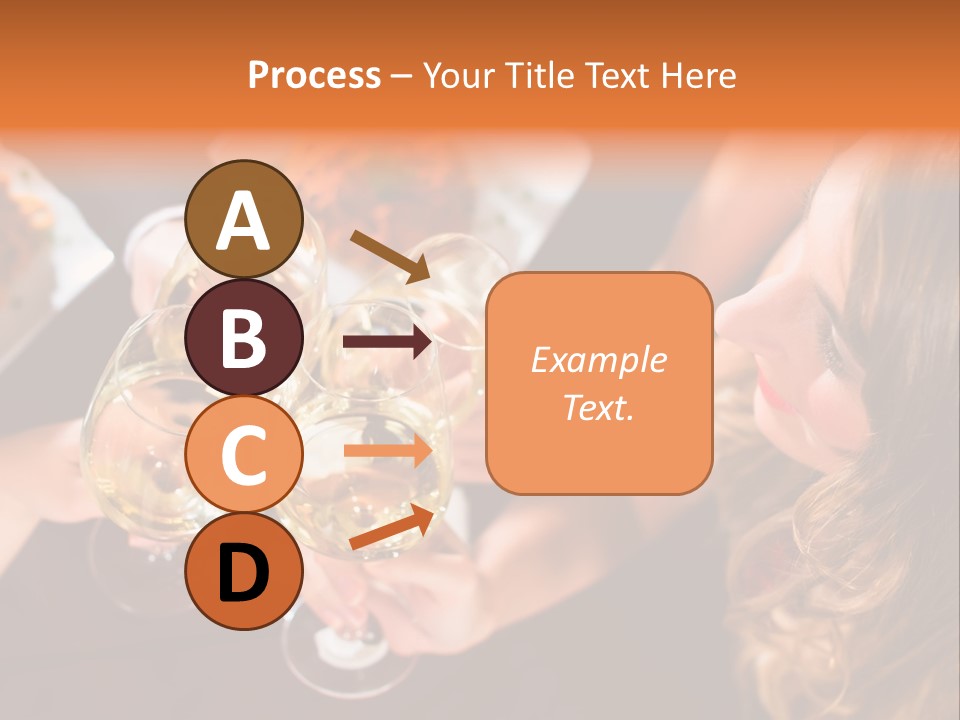 Laughing Fancy Star Restaurant PowerPoint Template