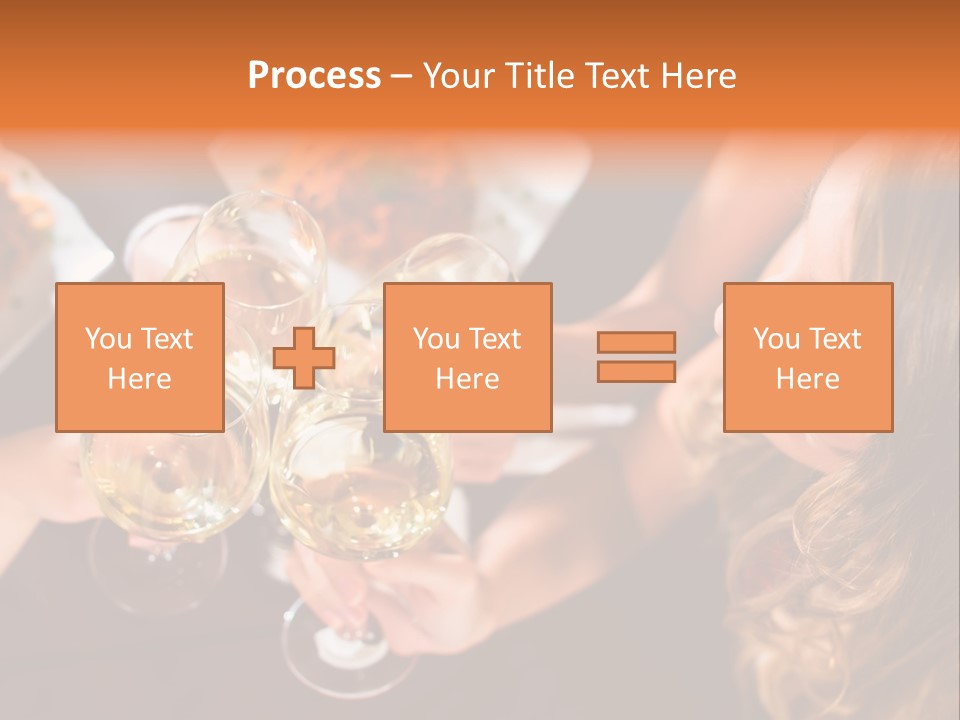 Laughing Fancy Star Restaurant PowerPoint Template