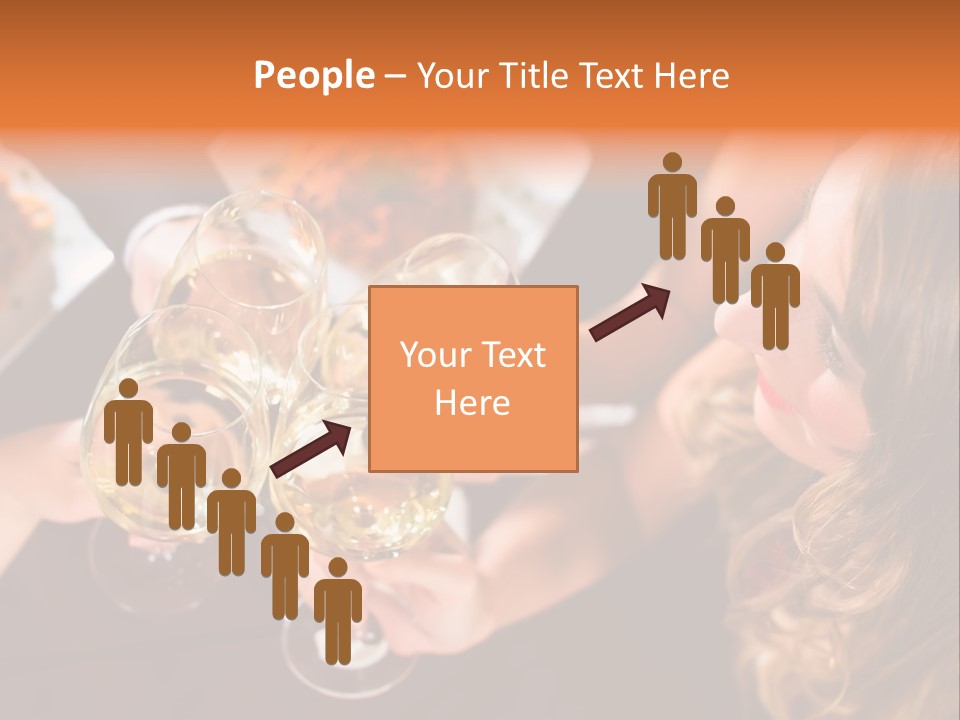 Laughing Fancy Star Restaurant PowerPoint Template