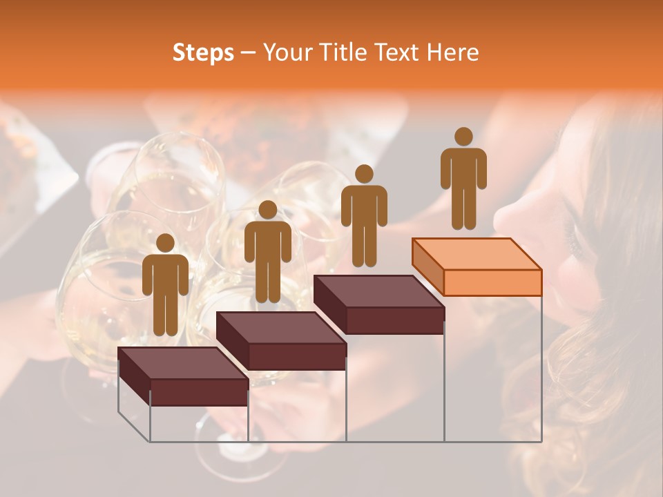 Laughing Fancy Star Restaurant PowerPoint Template