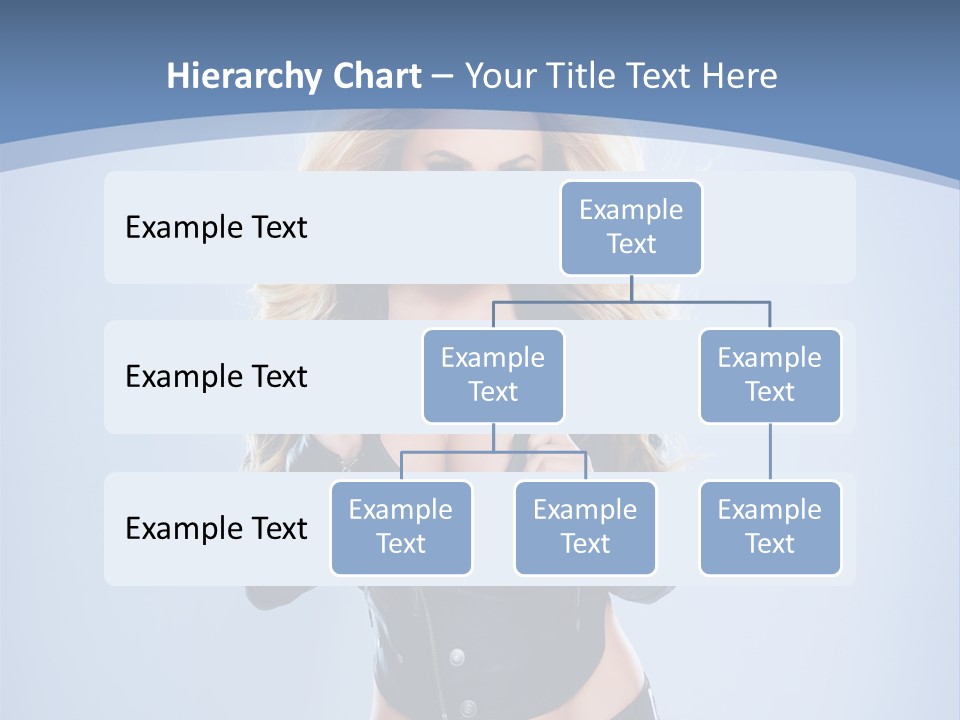 Background Cleavage Beauty PowerPoint Template