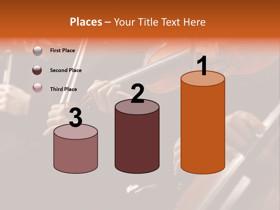 Violin Music Skill PowerPoint Template