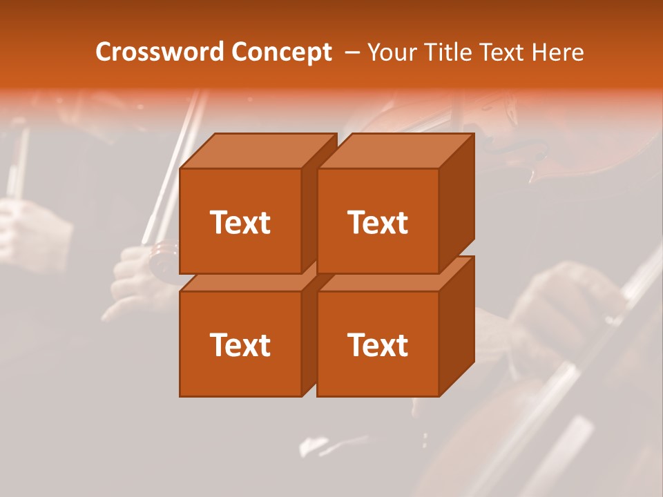 Violin Music Skill PowerPoint Template