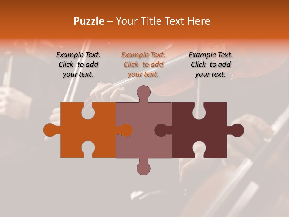 Violin Music Skill PowerPoint Template