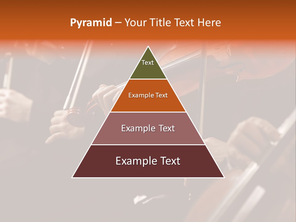 Violin Music Skill PowerPoint Template