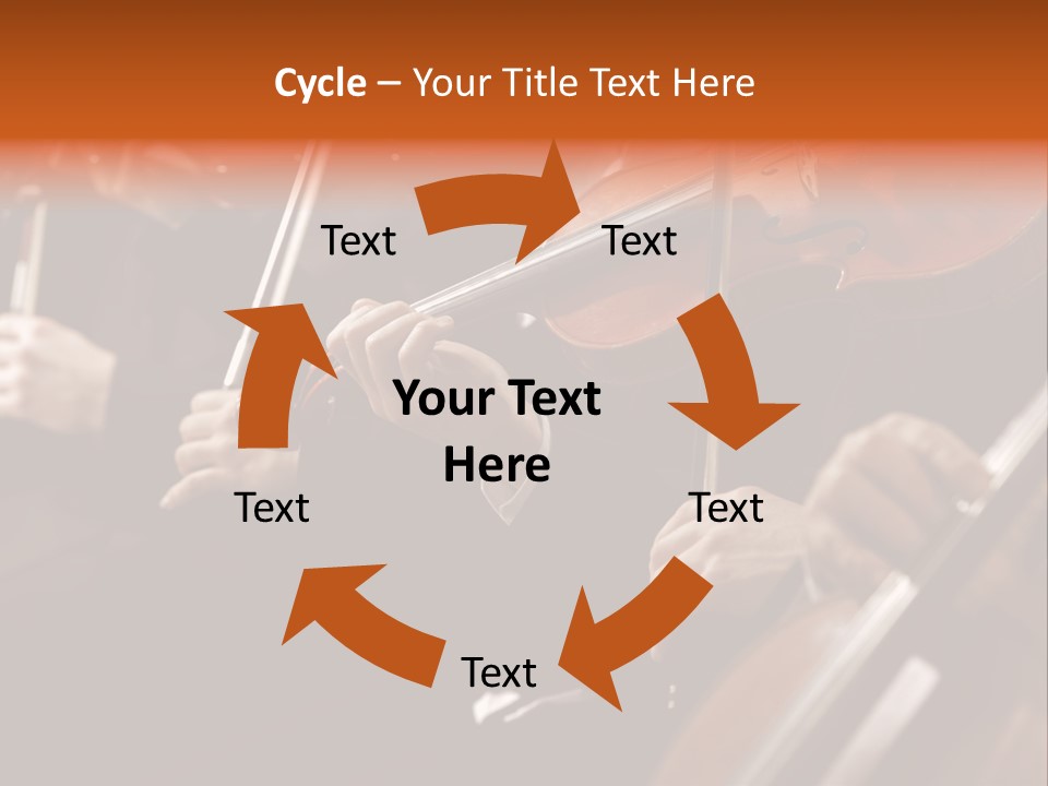 Violin Music Skill PowerPoint Template