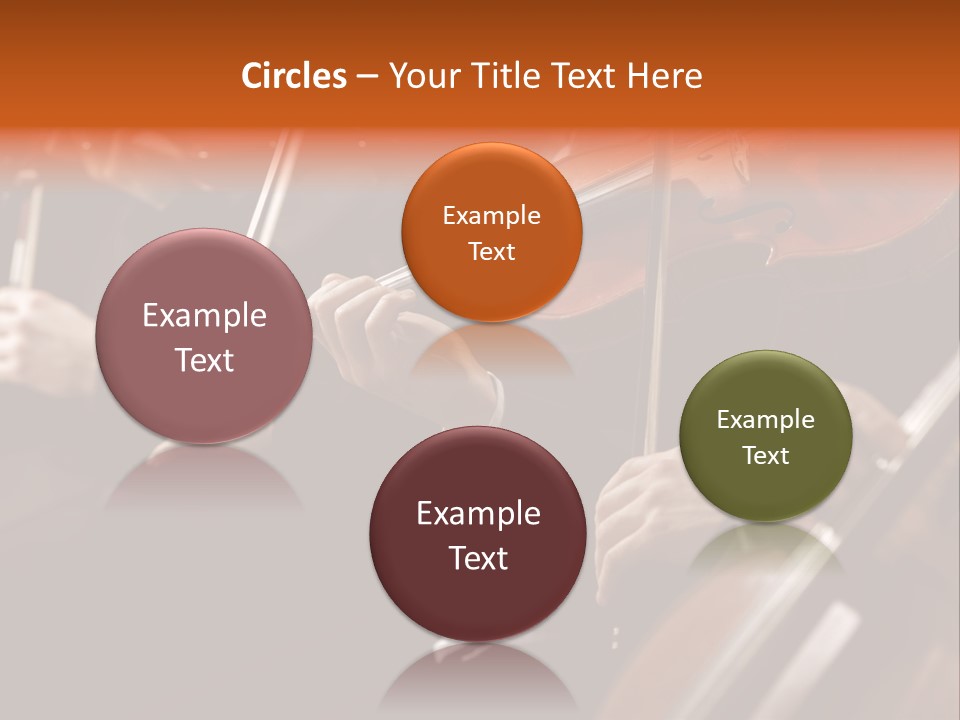 Violin Music Skill PowerPoint Template