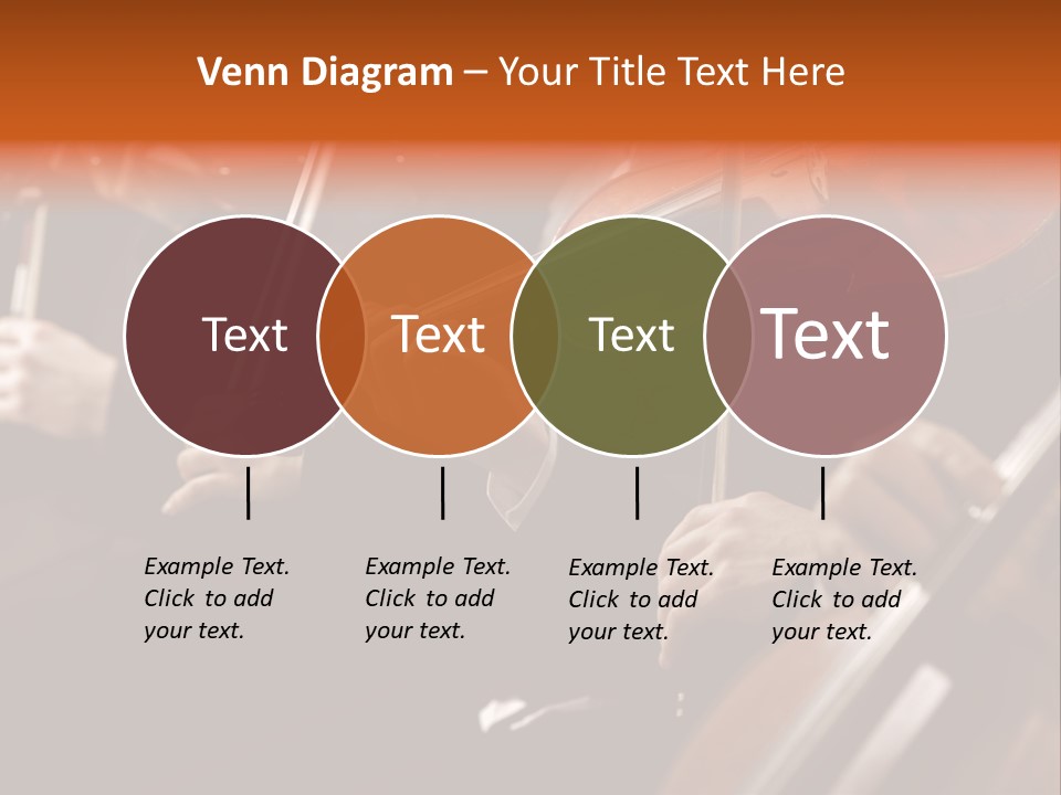 Violin Music Skill PowerPoint Template