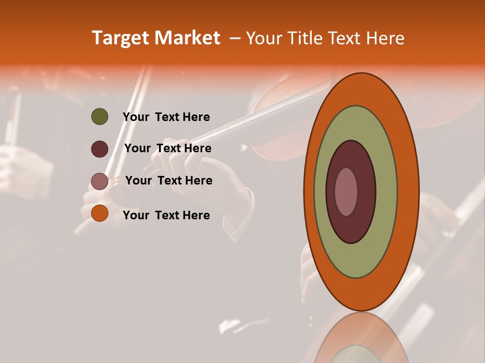 Violin Music Skill PowerPoint Template