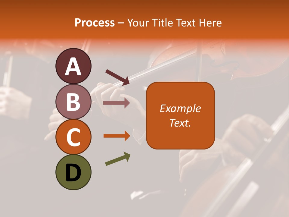 Violin Music Skill PowerPoint Template