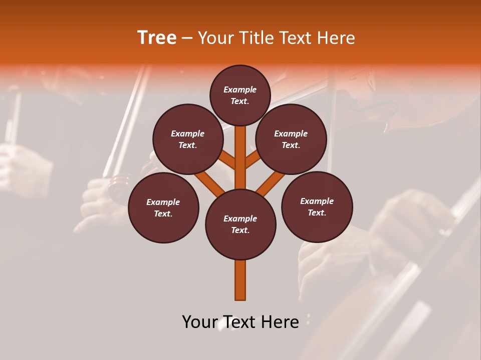 Violin Music Skill PowerPoint Template