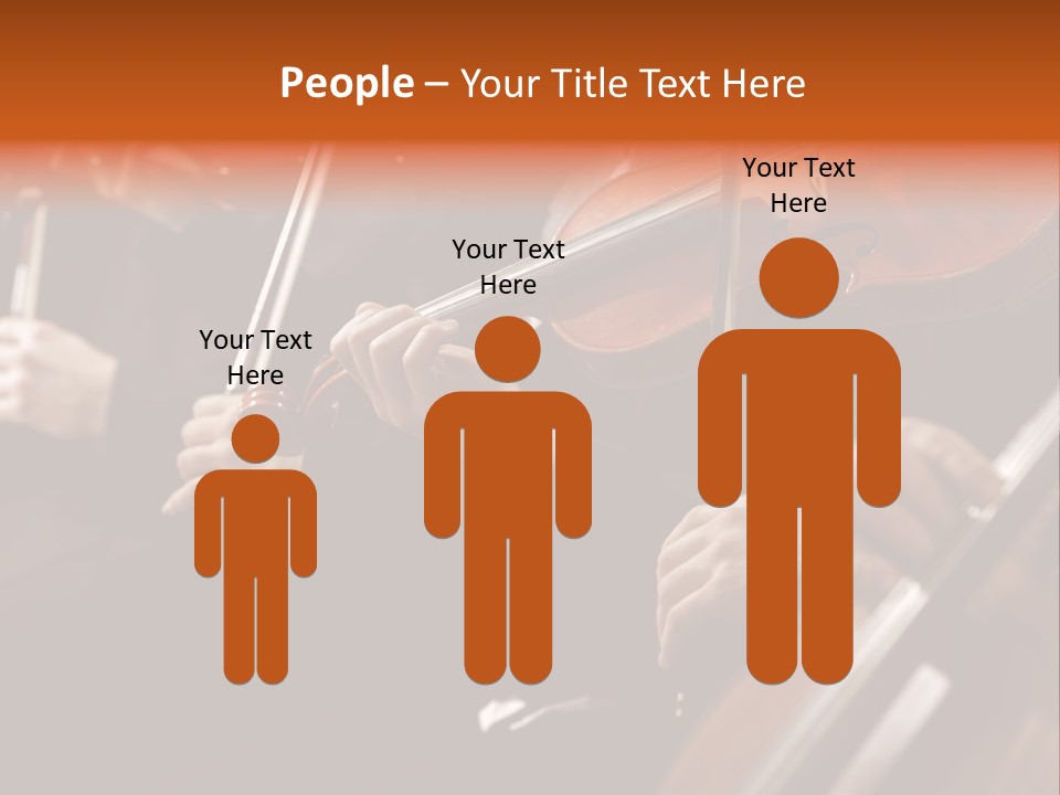 Violin Music Skill PowerPoint Template