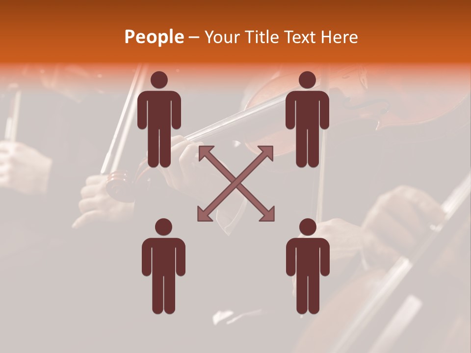 Violin Music Skill PowerPoint Template