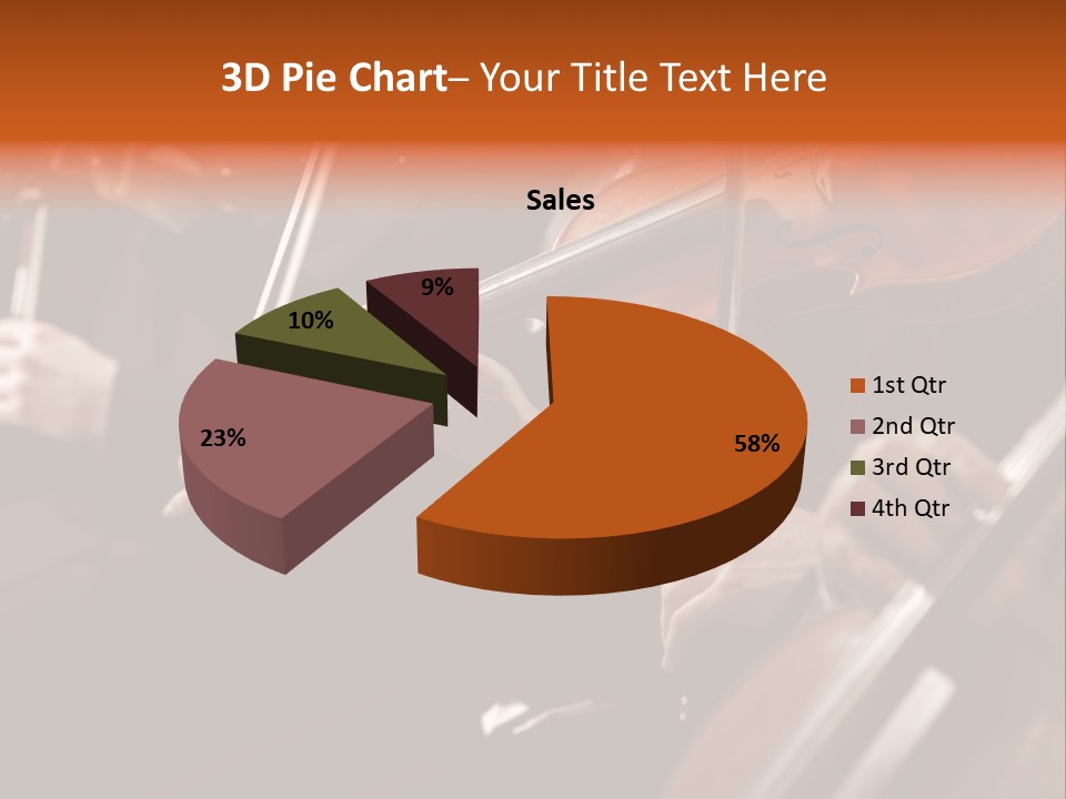 Violin Music Skill PowerPoint Template