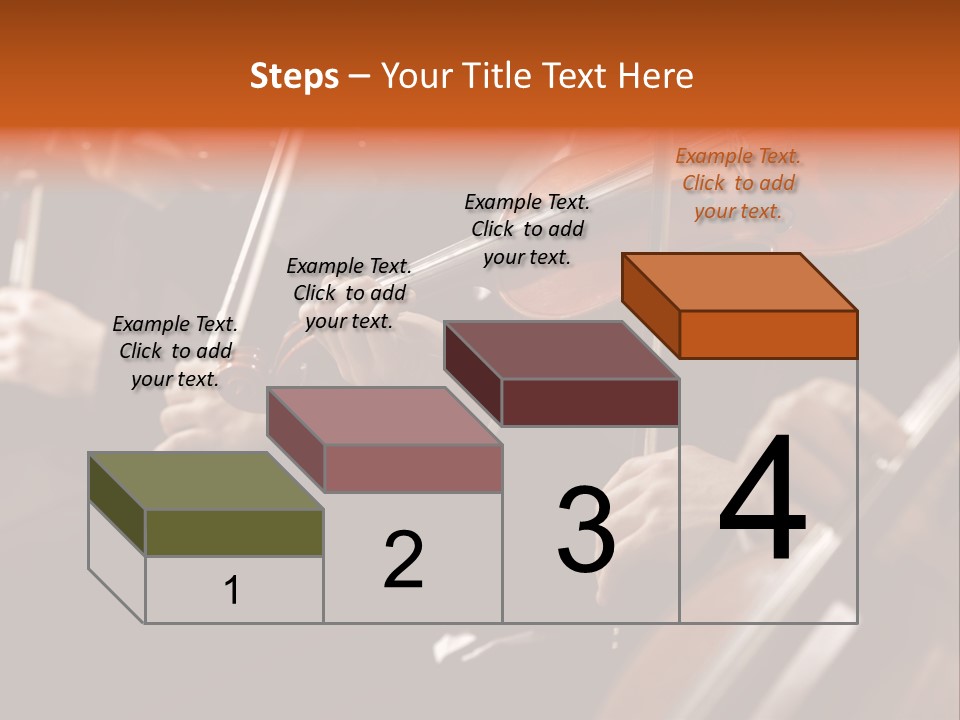 Violin Music Skill PowerPoint Template