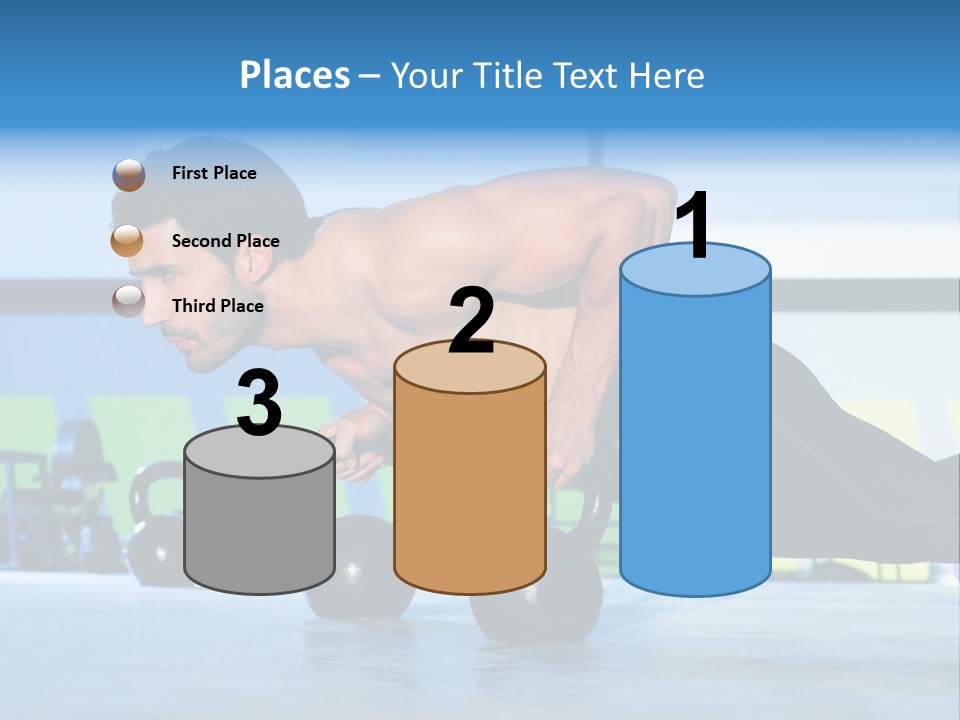 Person Bell Instructor PowerPoint Template