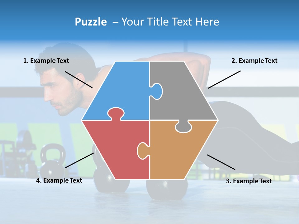 Person Bell Instructor PowerPoint Template