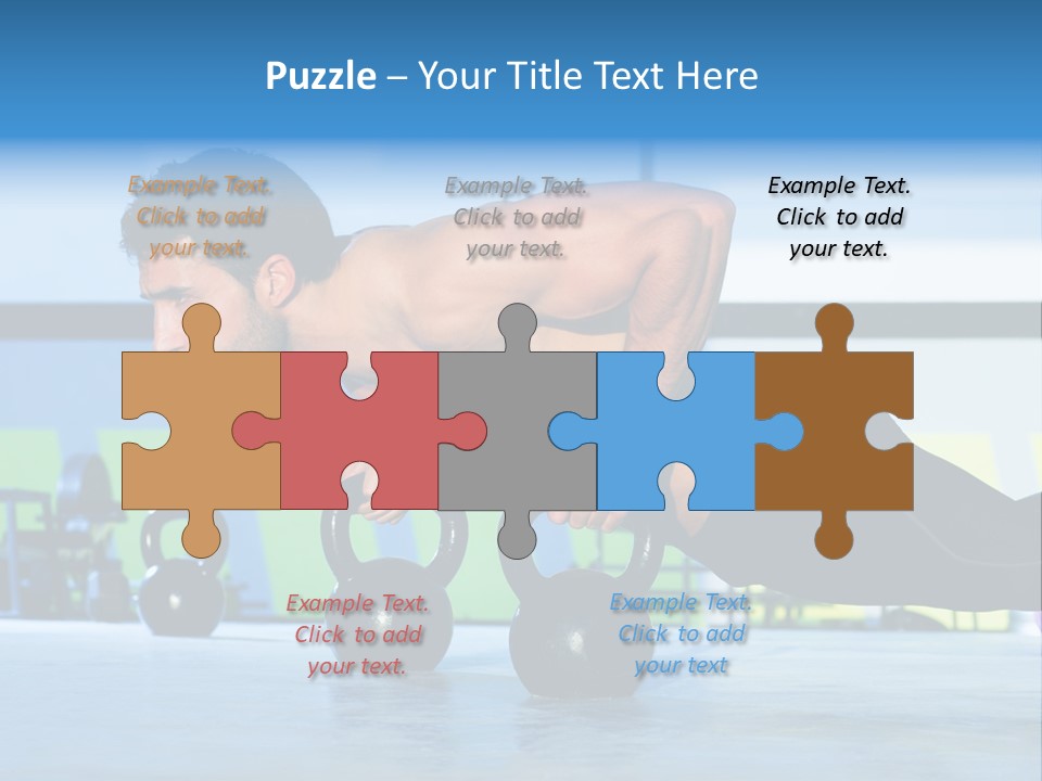 Person Bell Instructor PowerPoint Template