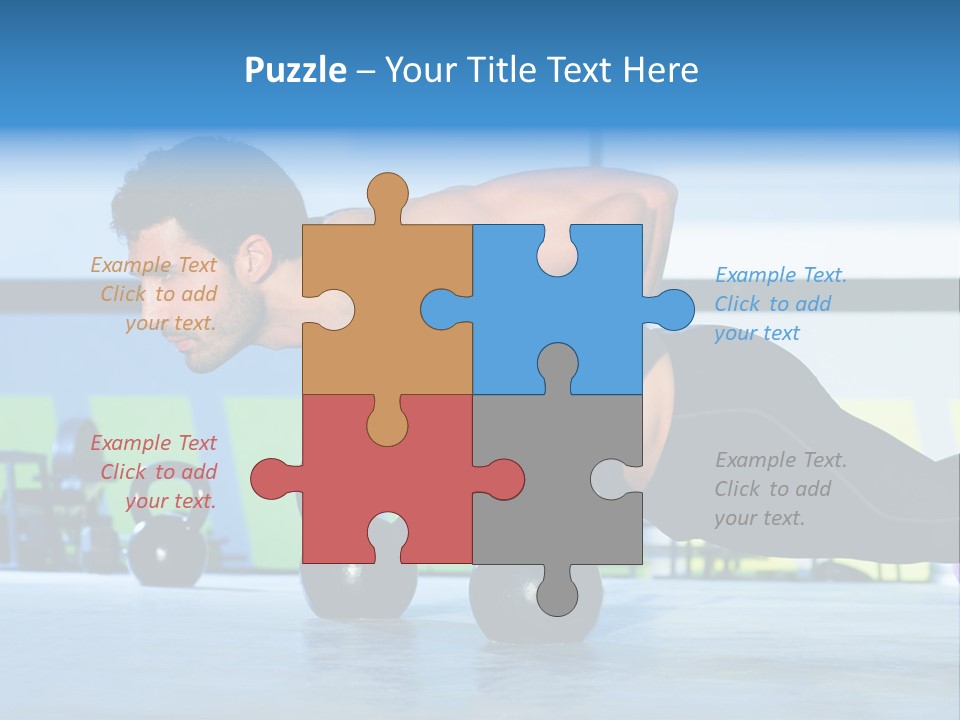 Person Bell Instructor PowerPoint Template