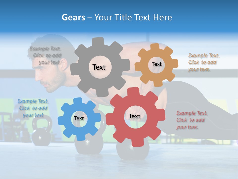 Person Bell Instructor PowerPoint Template