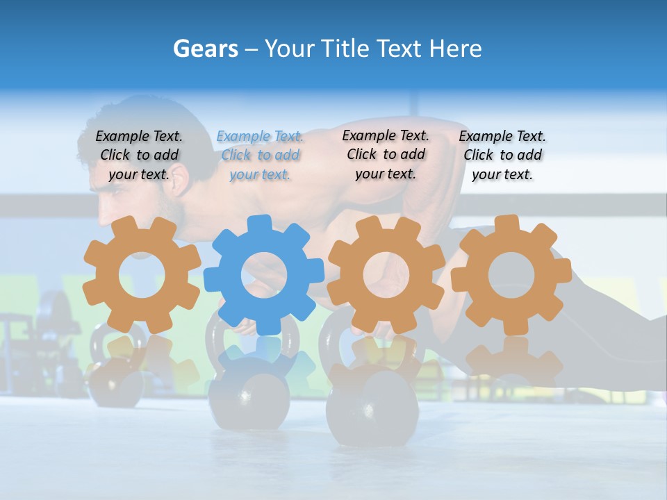 Person Bell Instructor PowerPoint Template