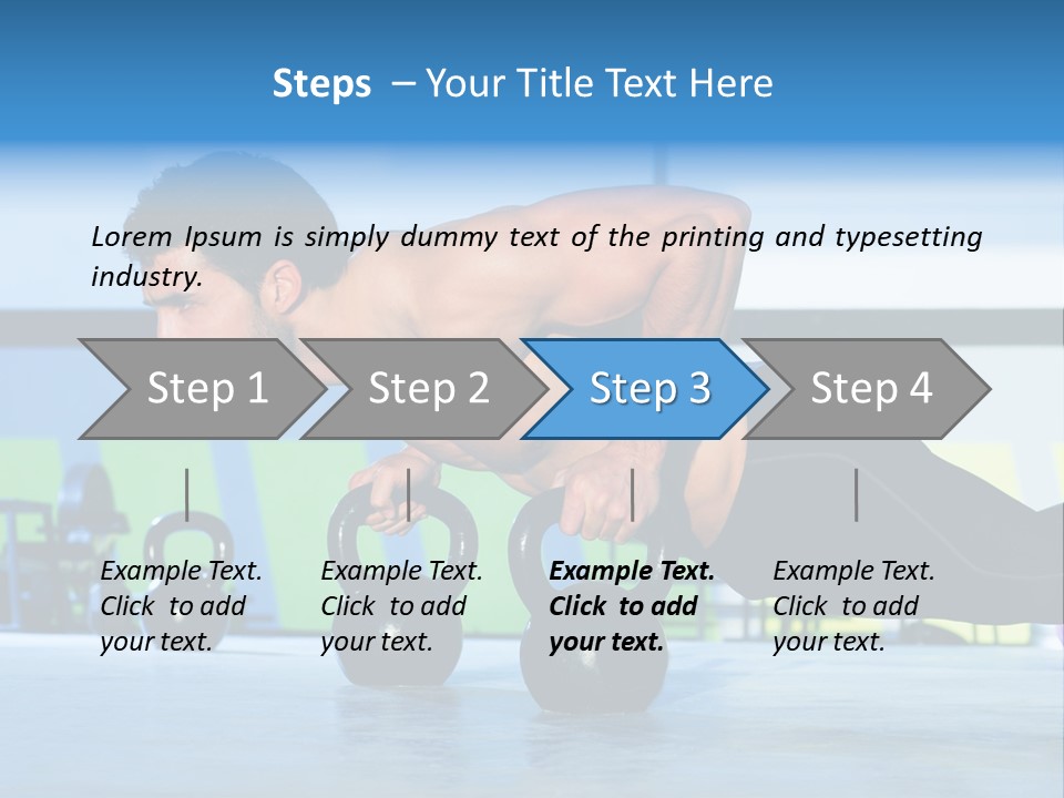 Person Bell Instructor PowerPoint Template