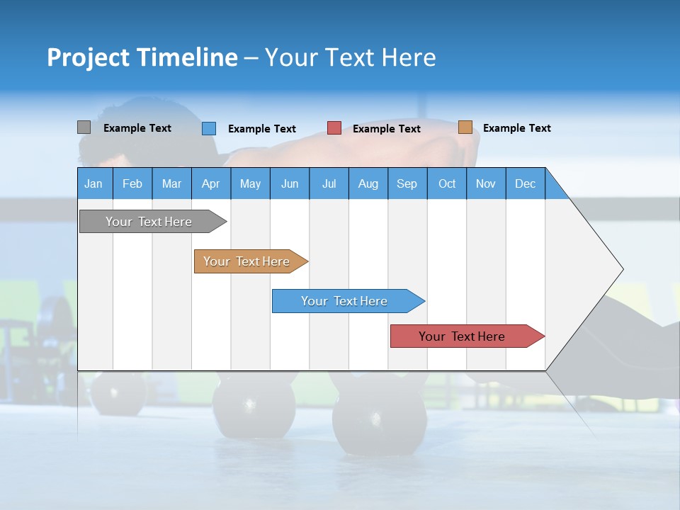 Person Bell Instructor PowerPoint Template